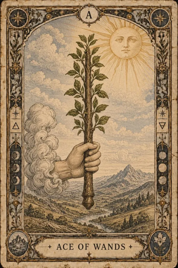 Eso palíc (Ace of Wands)